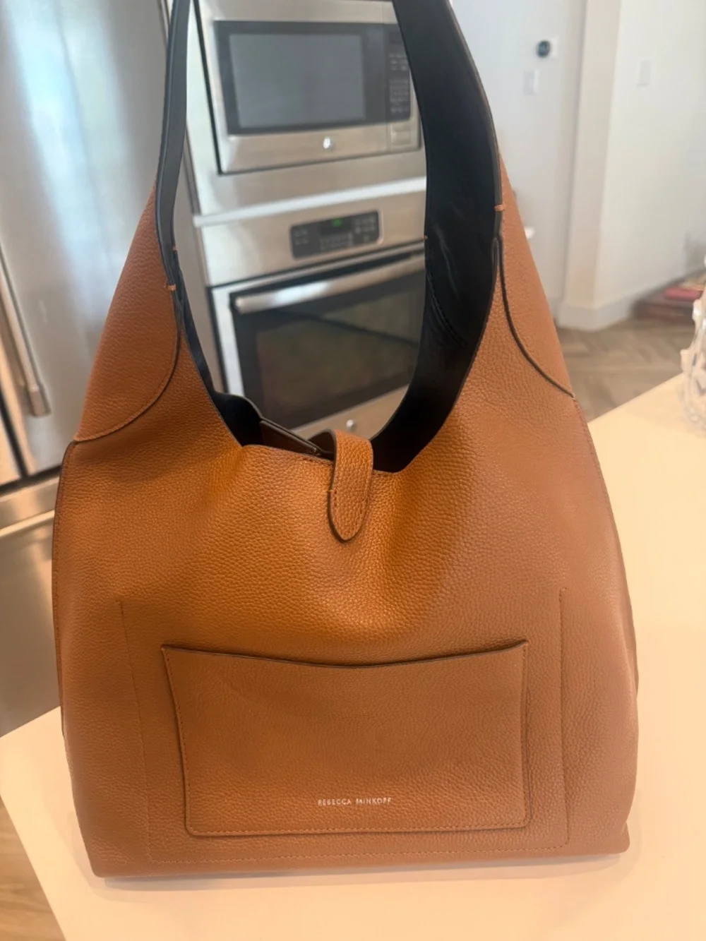 Rebecca Minkoff Megan Hobo – Cognac/Camel Leather